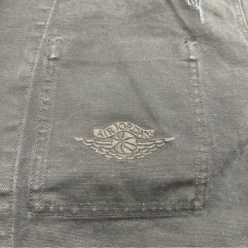 Air Jordan Rare Air Chicago Jacket Heavyweight Black MEN SIZE XL IB3001-010 $175 - Picture 6 of 9